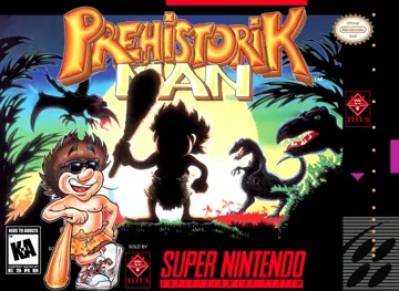 Prehistorik Man (USA) (En,Fr,Es) box cover front